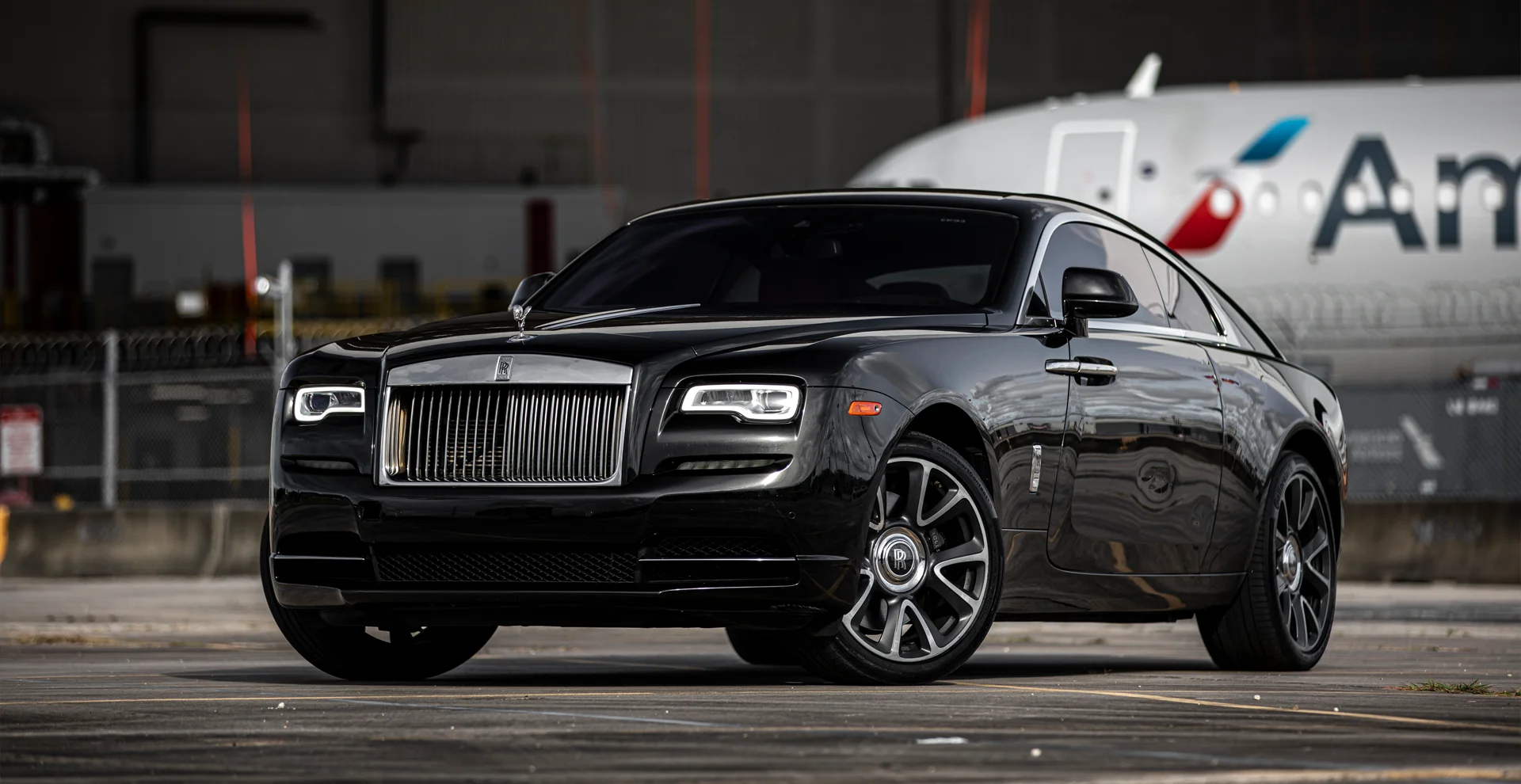 Rolls Royce Wraith Black